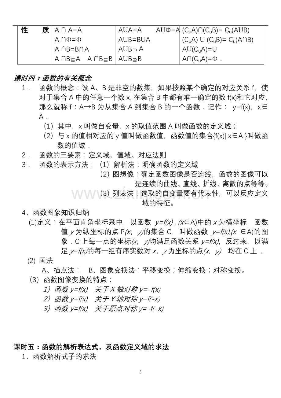 高中数学必修一知识点总结(全).doc_第3页