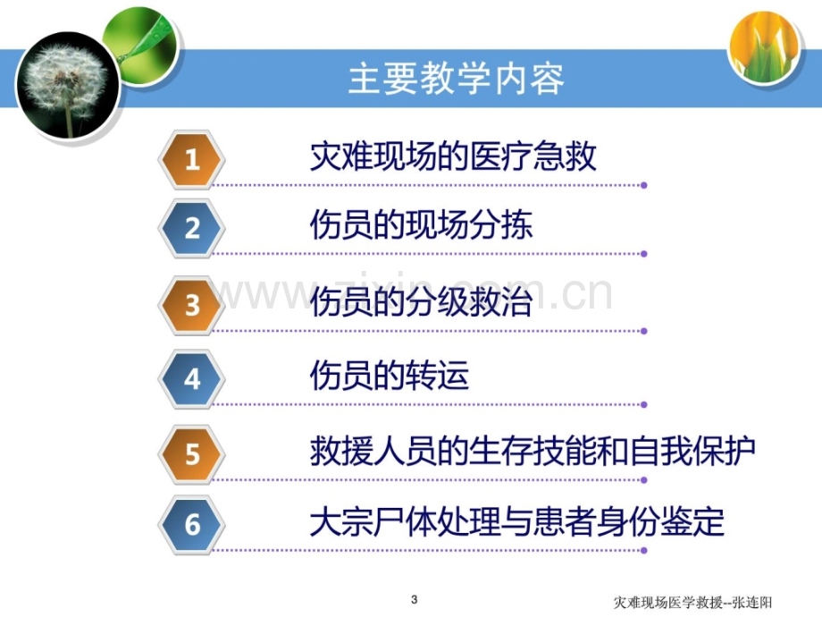 资料急诊与劫难医学件20劫难现场医学救济.pptx_第3页