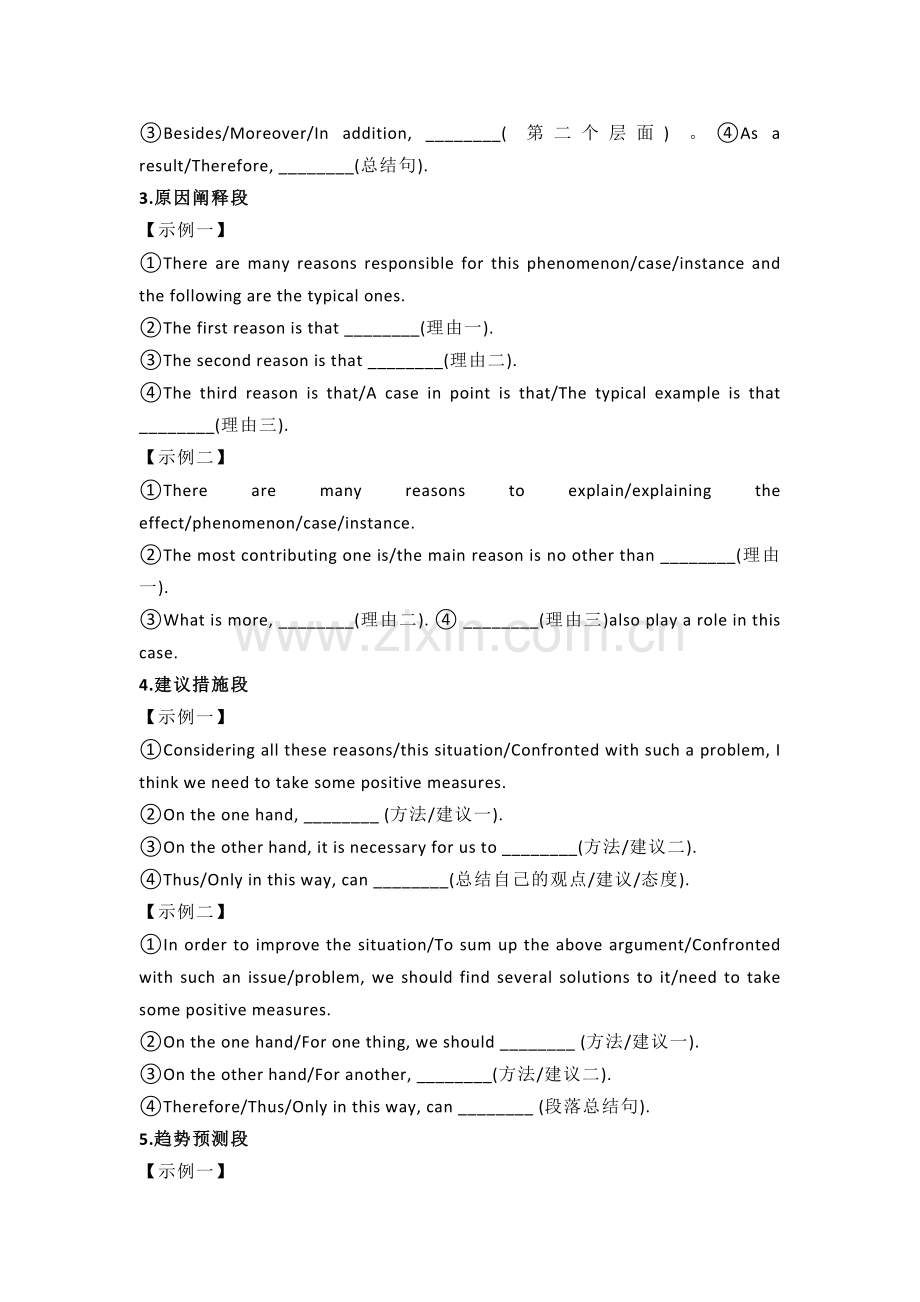 高考英语满分作文十大模板100金句88词组.docx_第2页