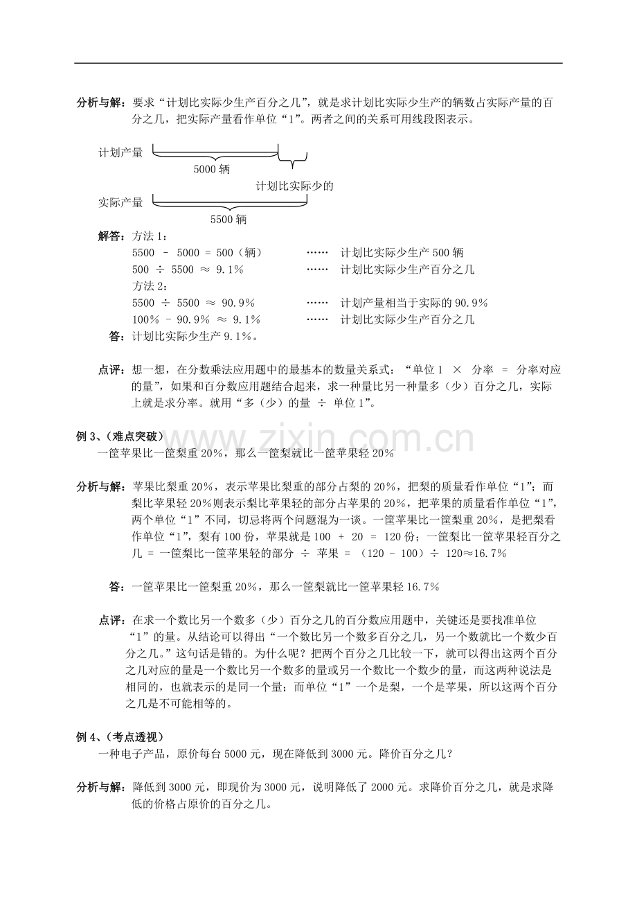 六年级百分数应用题解析.pdf_第2页