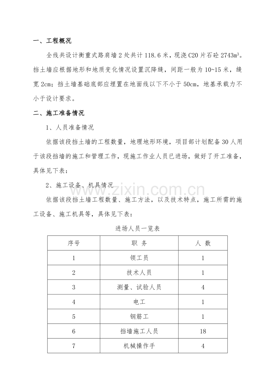 衡重式路肩墙施工方案.doc_第2页