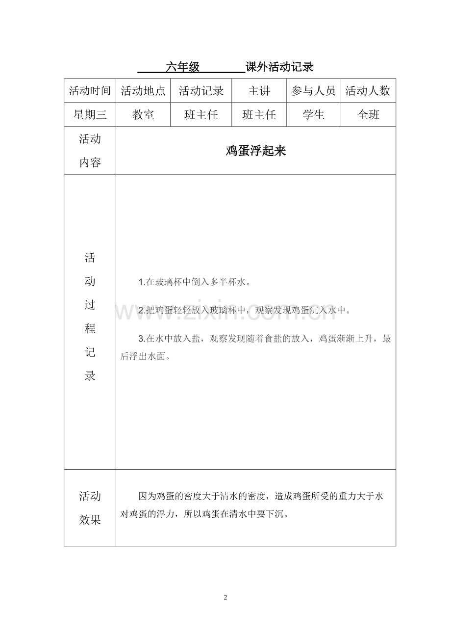 六年级课外活动记录全.pdf_第2页