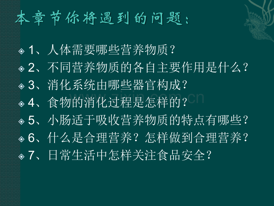 人体的营养七年级生物学下册.pptx_第2页