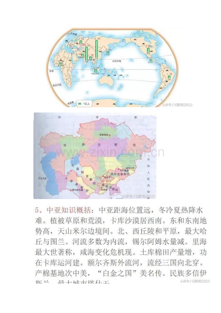 地图+地理知识点背诵口诀.pdf_第2页