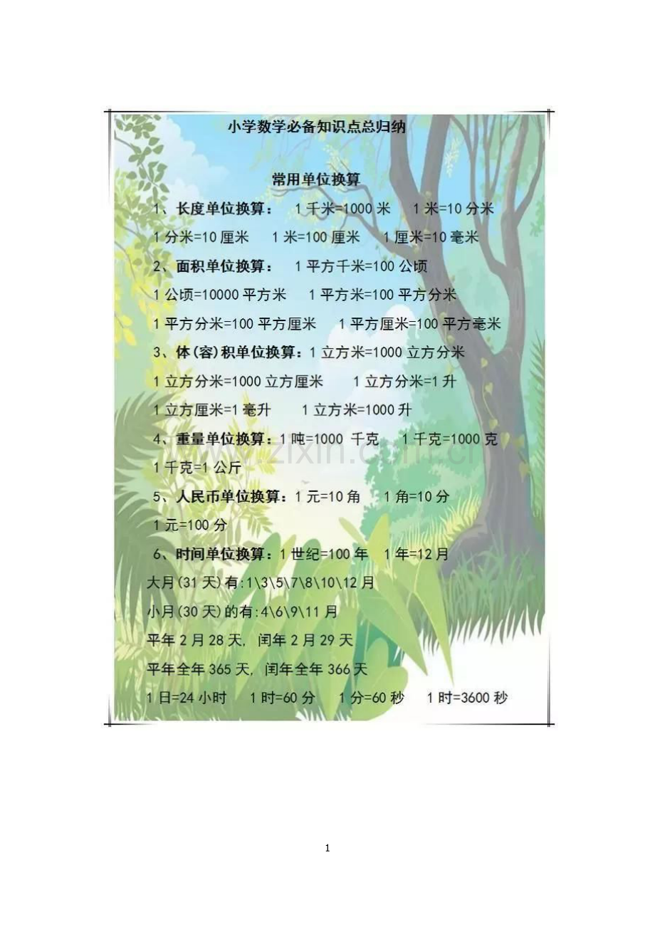 小学数学知识点汇归纳.pdf_第1页