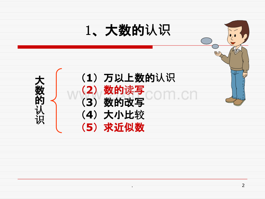 青岛版小学数学四年级上册第一单元总复习.ppt_第2页