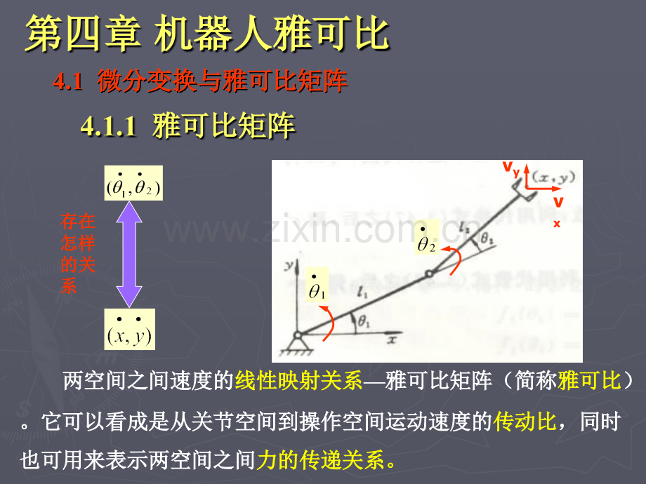 机器人学-机器人雅可比矩阵.ppt_第1页