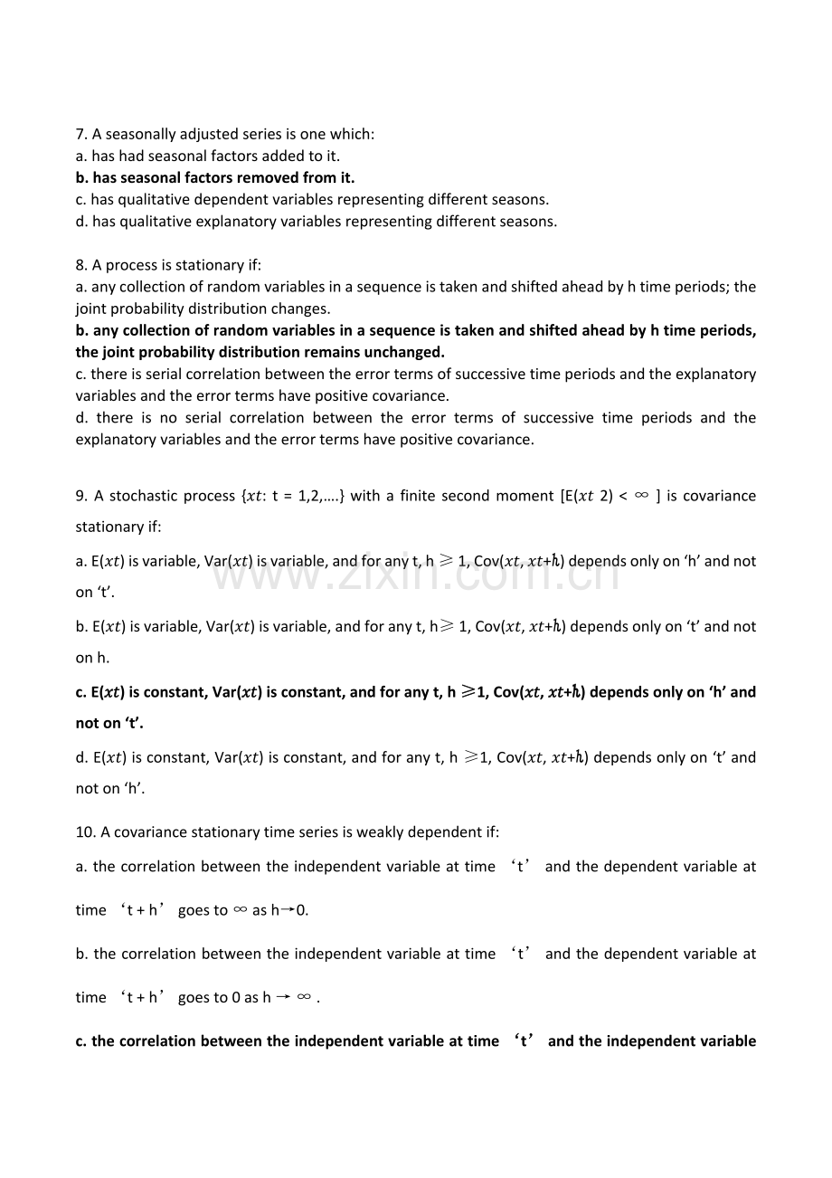 2019年高级计量经济学考试.pdf_第2页