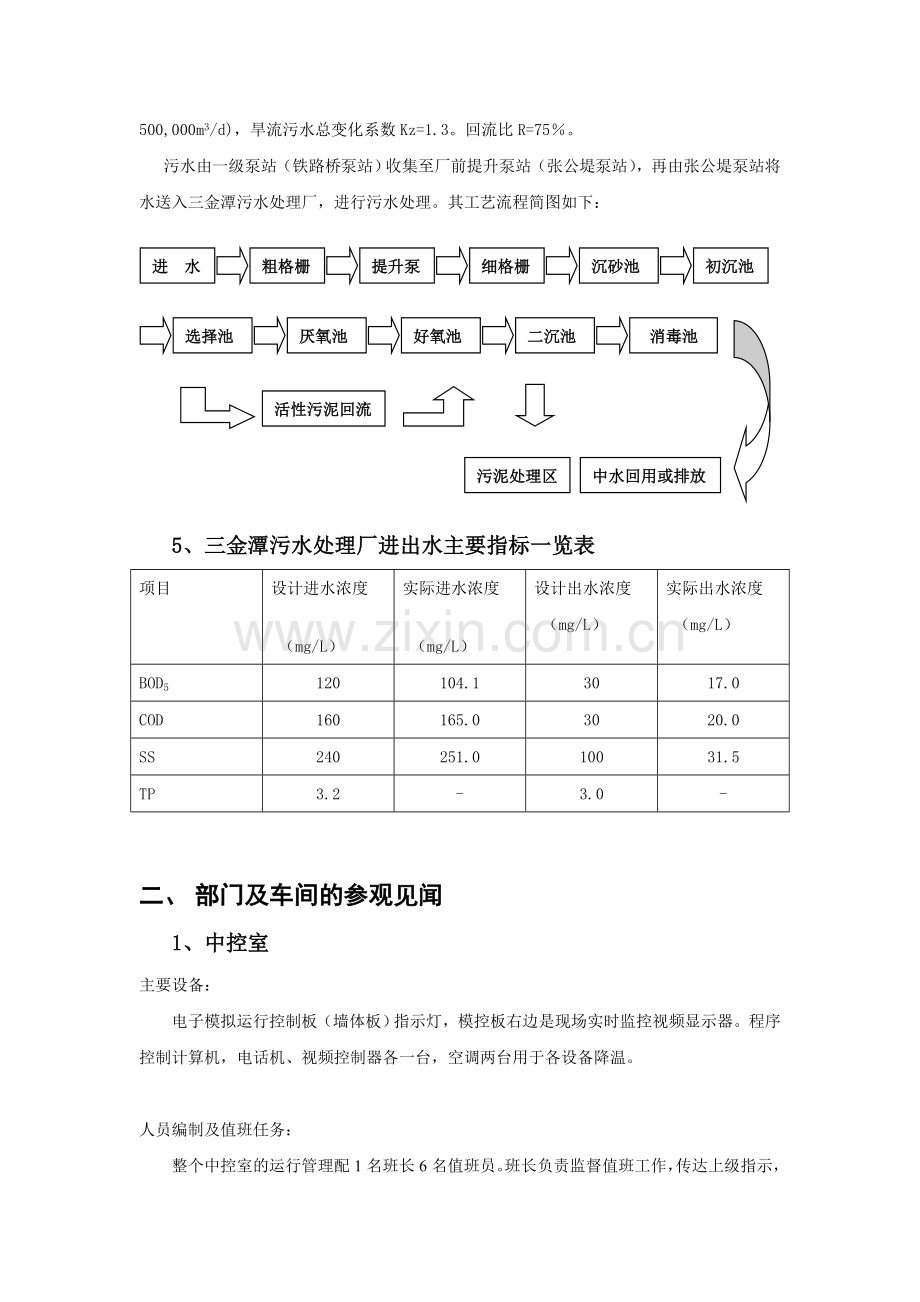 (完整版)污水处理厂实习报告.doc_第3页