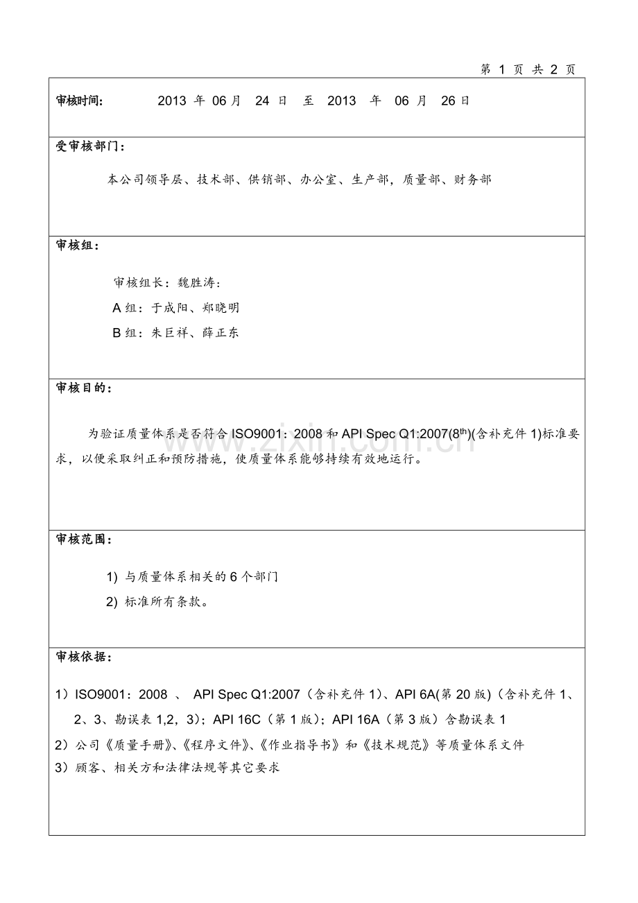 内部审核报告.doc_第2页