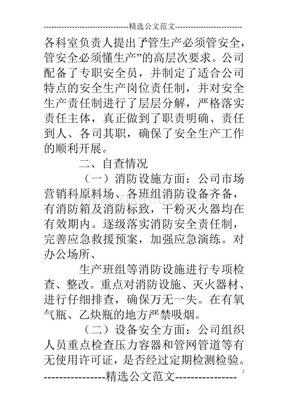 单位安全生产自查报告.doc_第2页