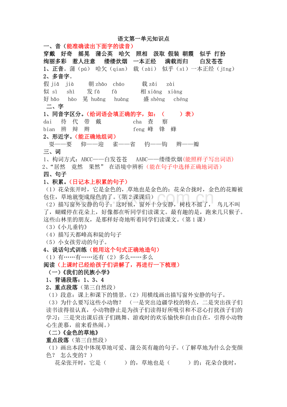 小学语文三年上知识点.pdf_第1页