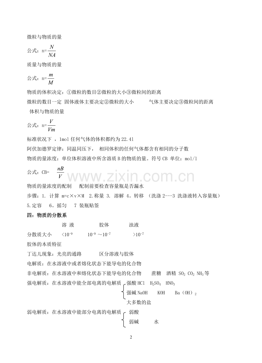 高中化学会考知识点总结(1).doc_第2页