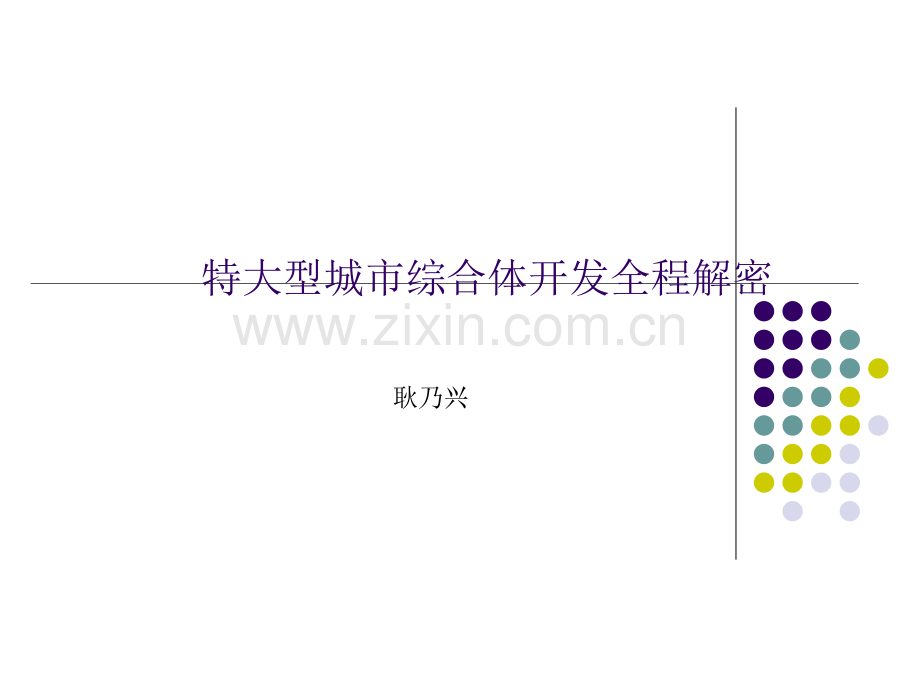 城市综合体开发全过程.ppt_第1页