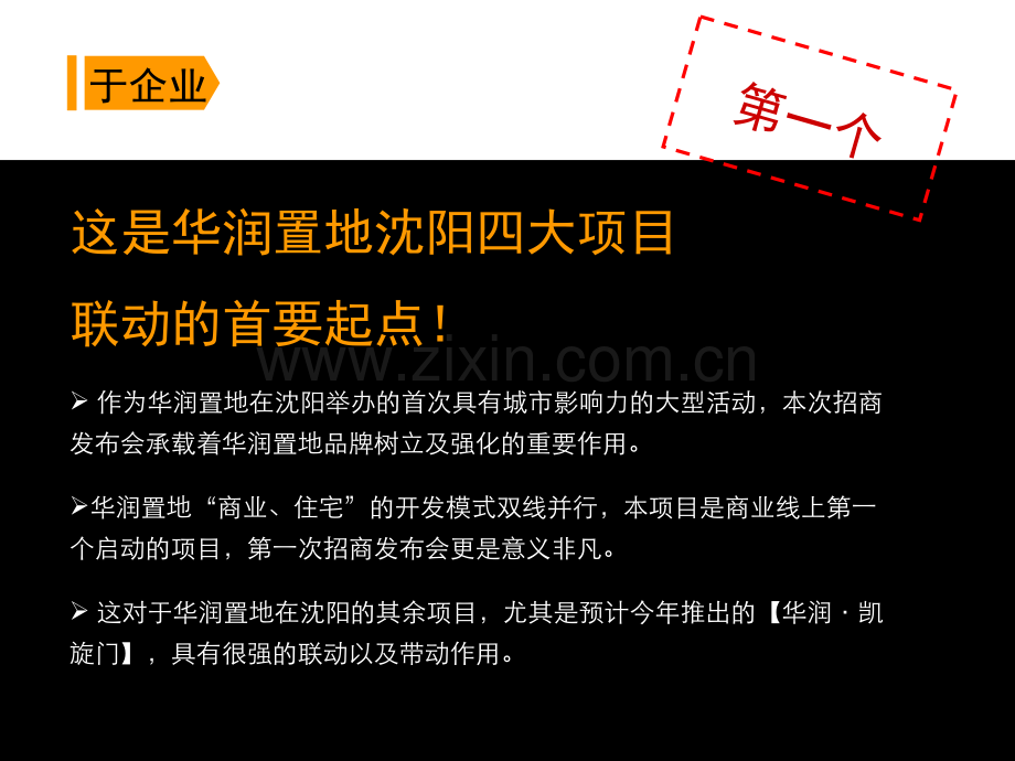 华润中心万象城招商发布会营销策划(ppt文档).ppt_第3页