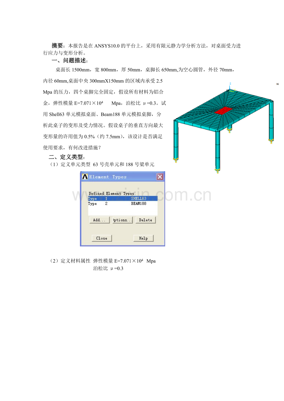 ansys有限元分析报告.pdf_第2页