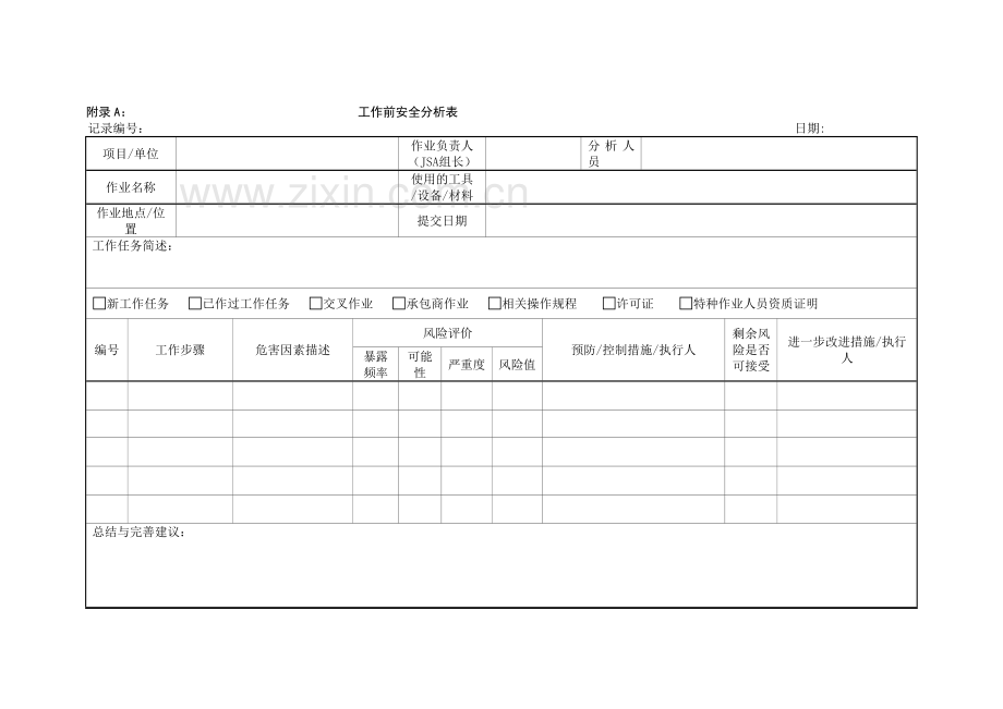 工作前安全分析安全管理规定试行.docx_第3页