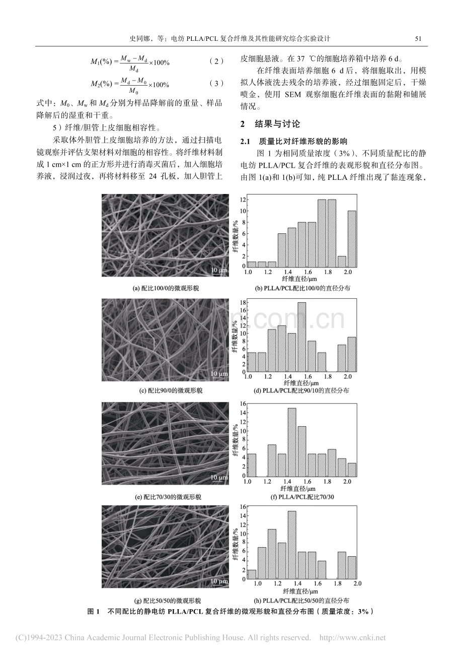 电纺PLLA_PCL复合纤维及其性能研究综合实验设计_史同娜.pdf_第3页