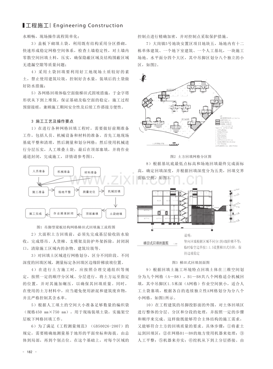 吊脚型梁板结构网格梯田式回填施工技术研究.pdf_第2页