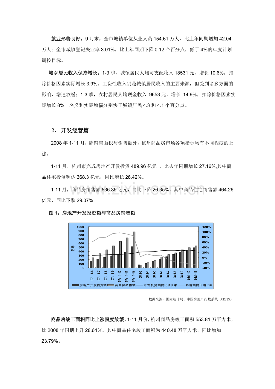 2008杭州房地产市场年终回顾与预测报告.doc_第3页