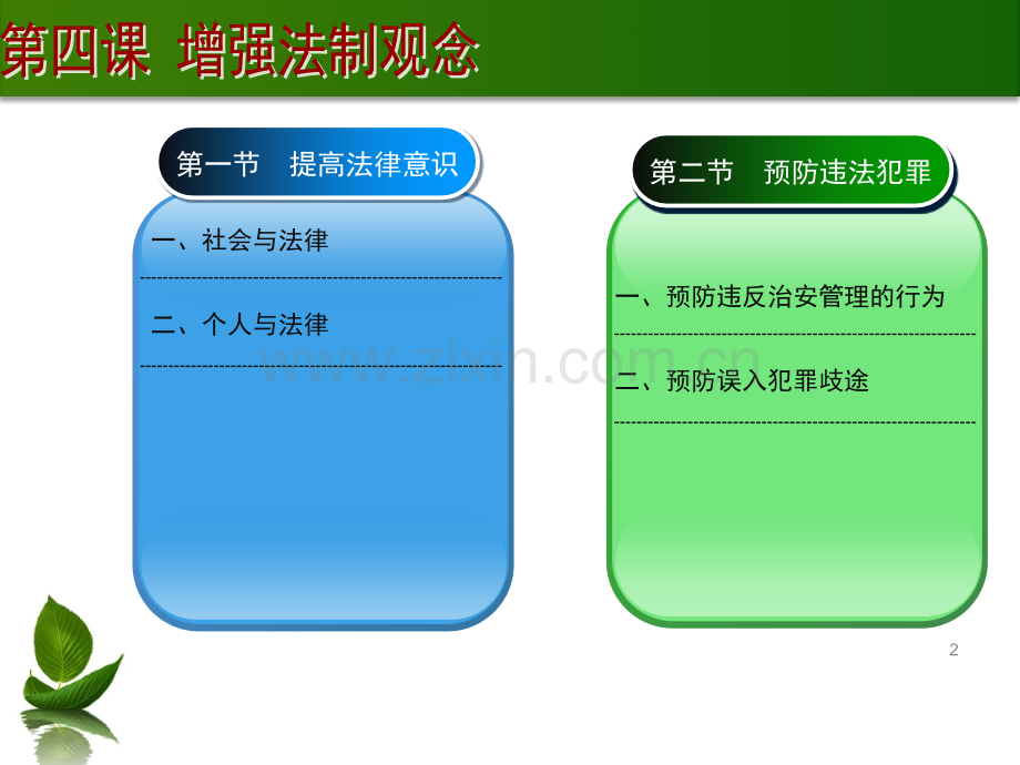 增强法制观念提高法律意识.pptx_第2页