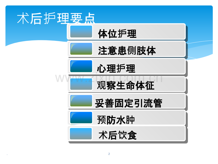 乳腺癌患者术后护理要点及健康指导.ppt_第2页