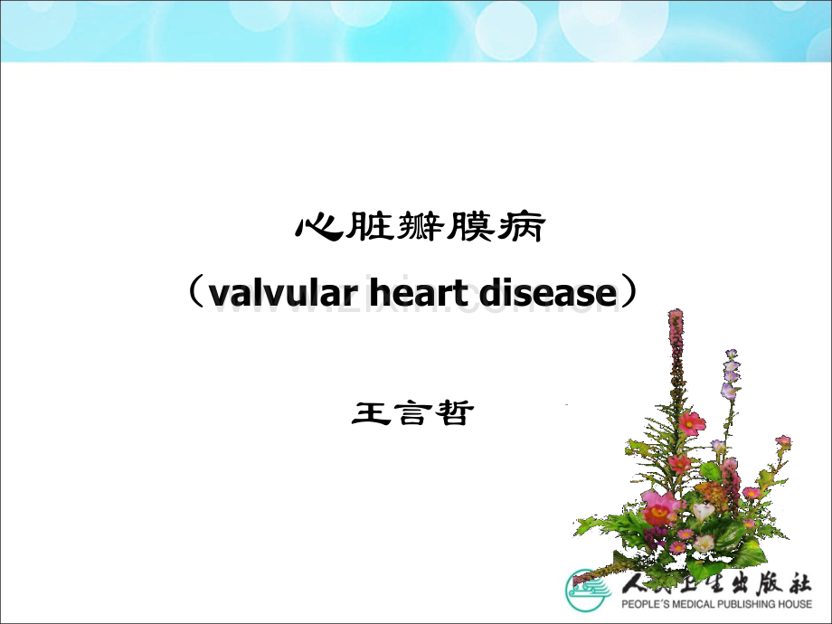 内科心脏瓣膜病课件.ppt_第1页