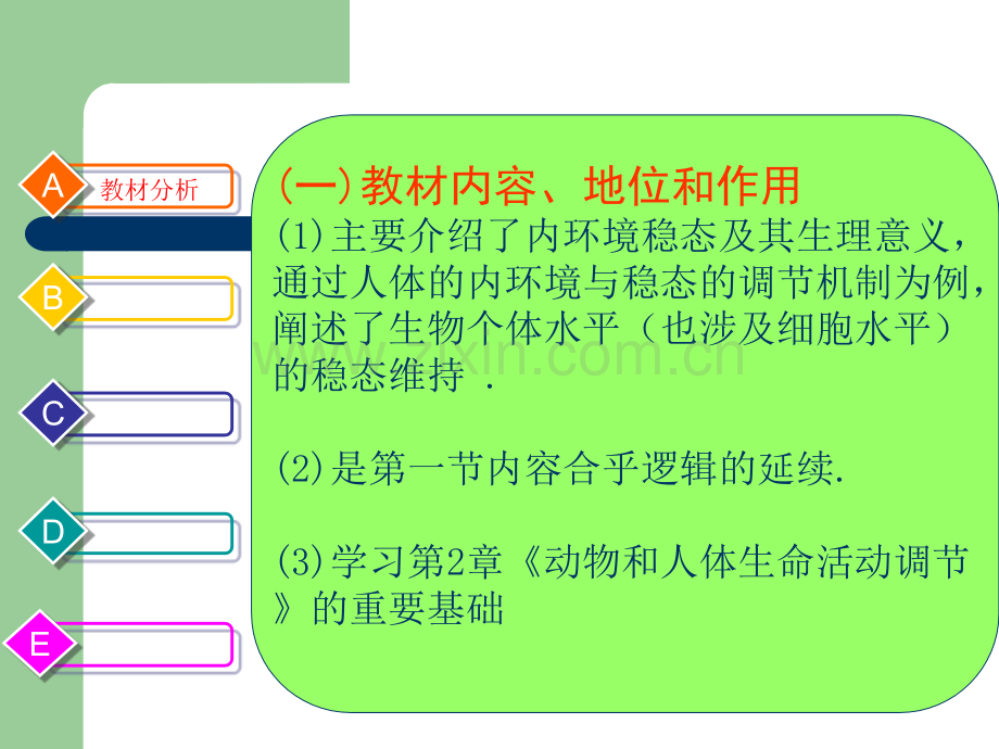 内环境稳态的重要性说课稿.ppt_第3页