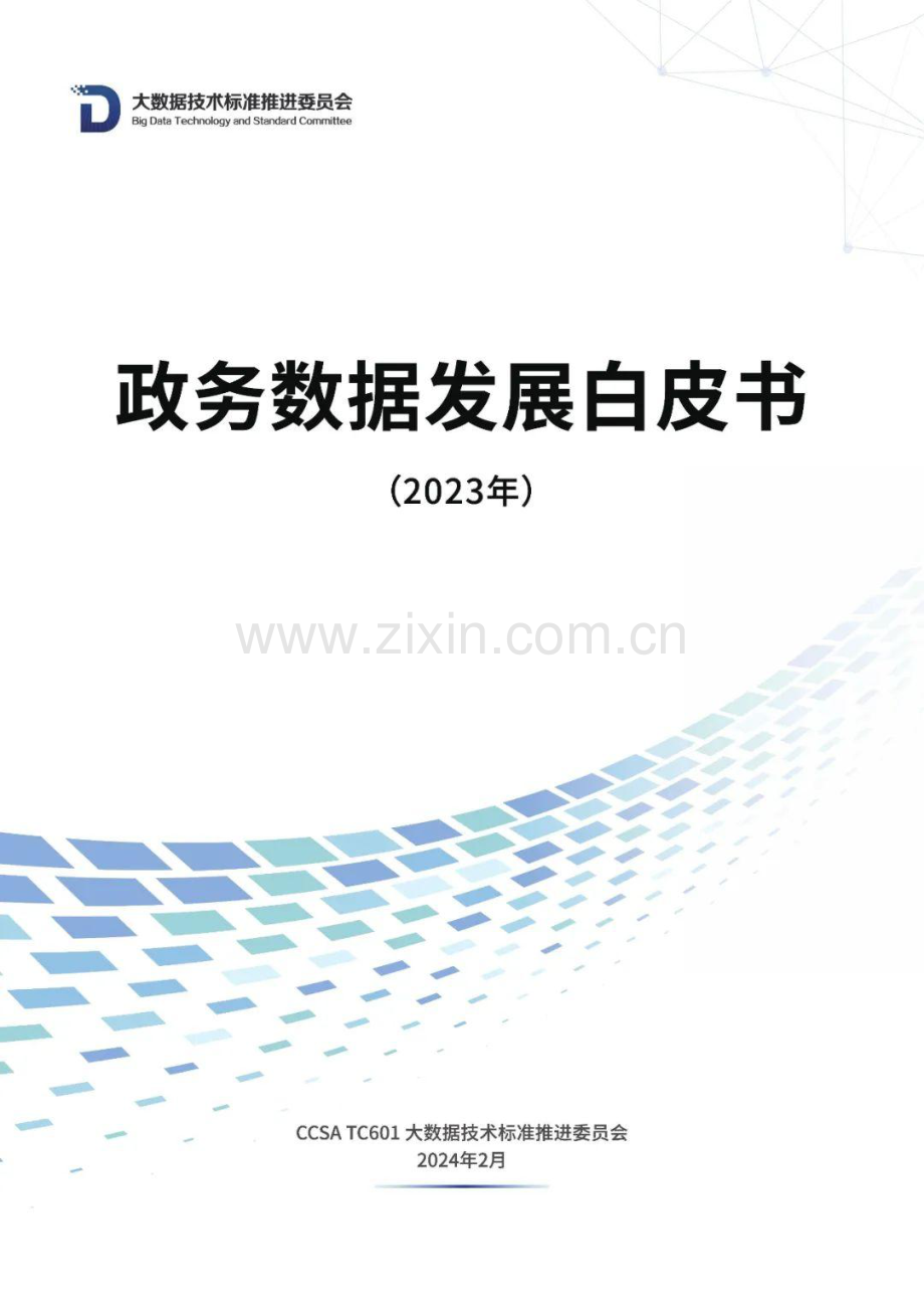 2023年政务数据发展白皮书.pdf_第1页