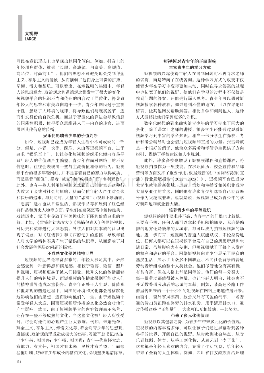 短视频对青少年群体的影响探究.pdf_第2页