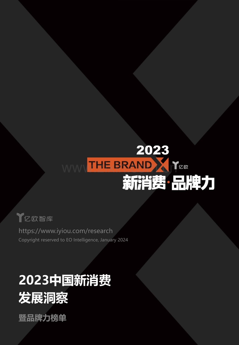 2023年中国新消费发展洞察暨品牌力榜单.pdf_第1页