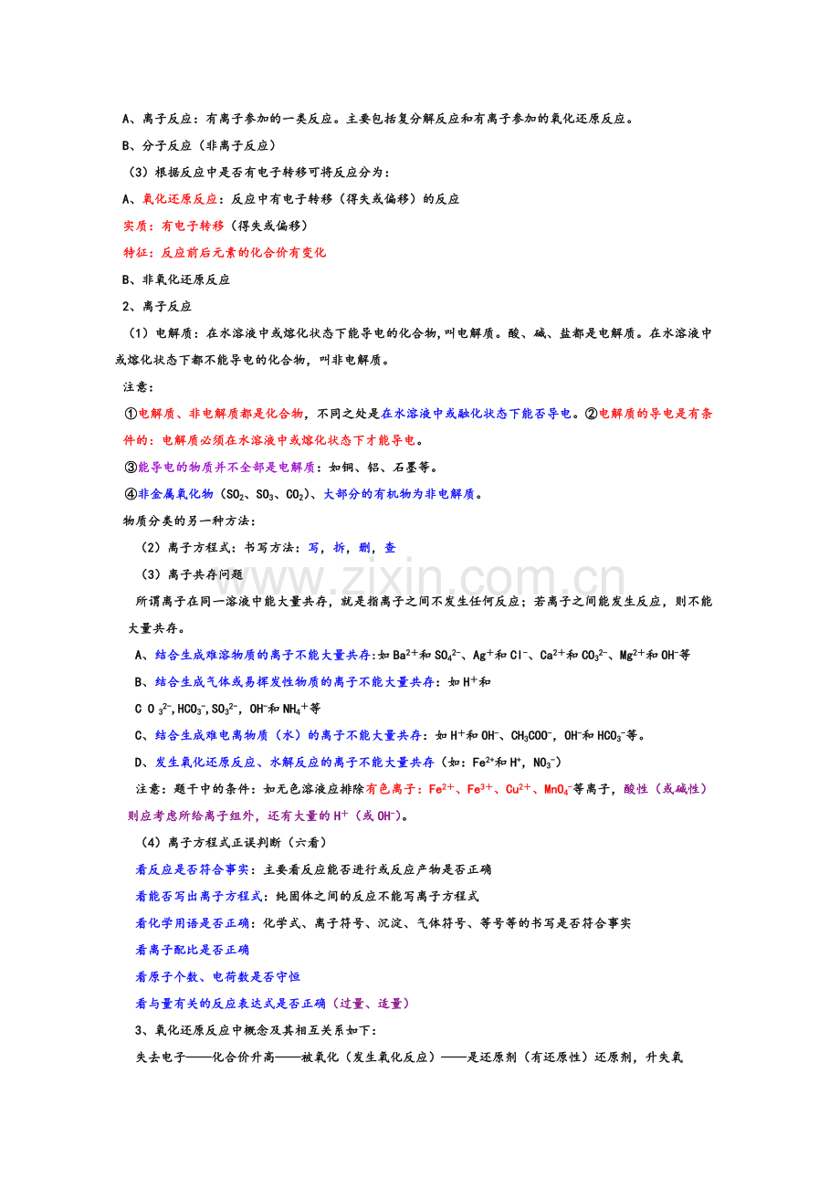 鲁教版化学必修一总复习资料.doc_第2页