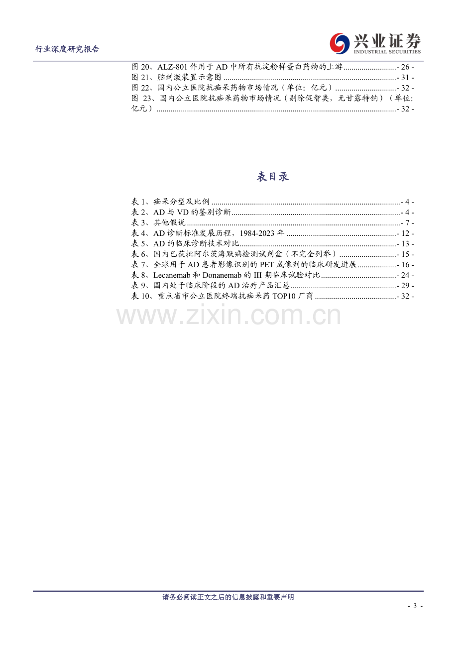 阿尔茨海默病深度报告：诊疗终现双突破蓝海市场正起航.pdf_第3页