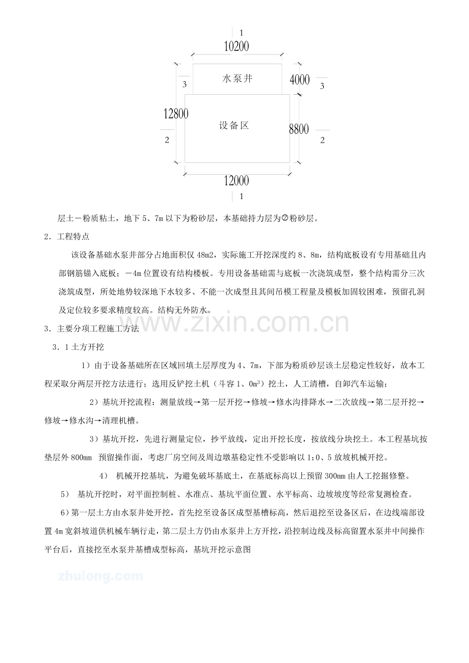 厂房及配套设施设备基础施工方案.doc_第2页