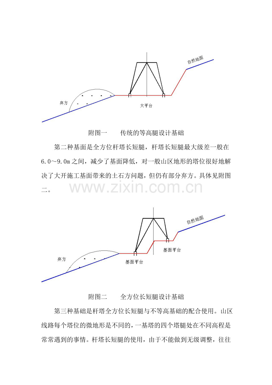 输电线路杆塔基面施工新技术在水土保持工作中的应用简介.docx_第3页