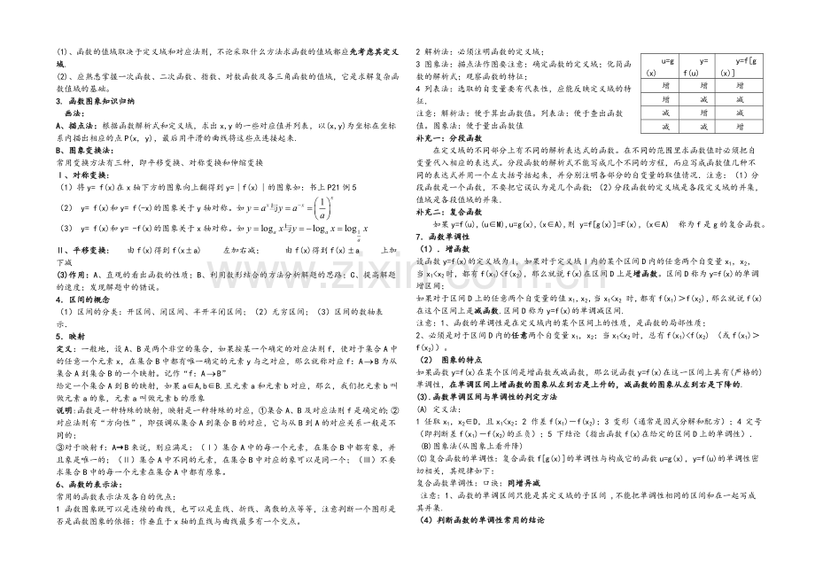 高中数学湘教版必修一知识点.doc_第2页