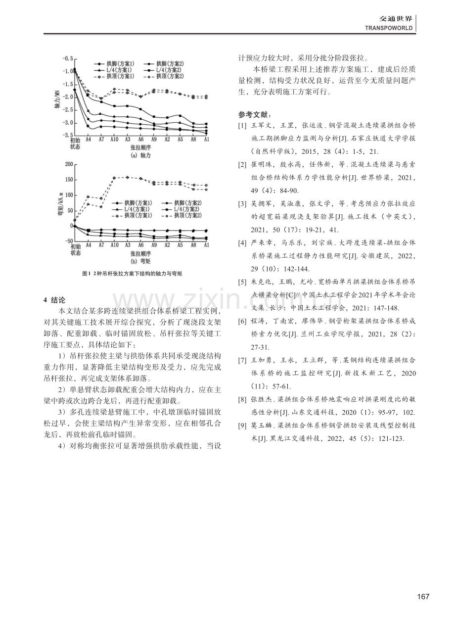 多跨连续梁拱组合桥梁施工关键技术探讨.pdf_第3页