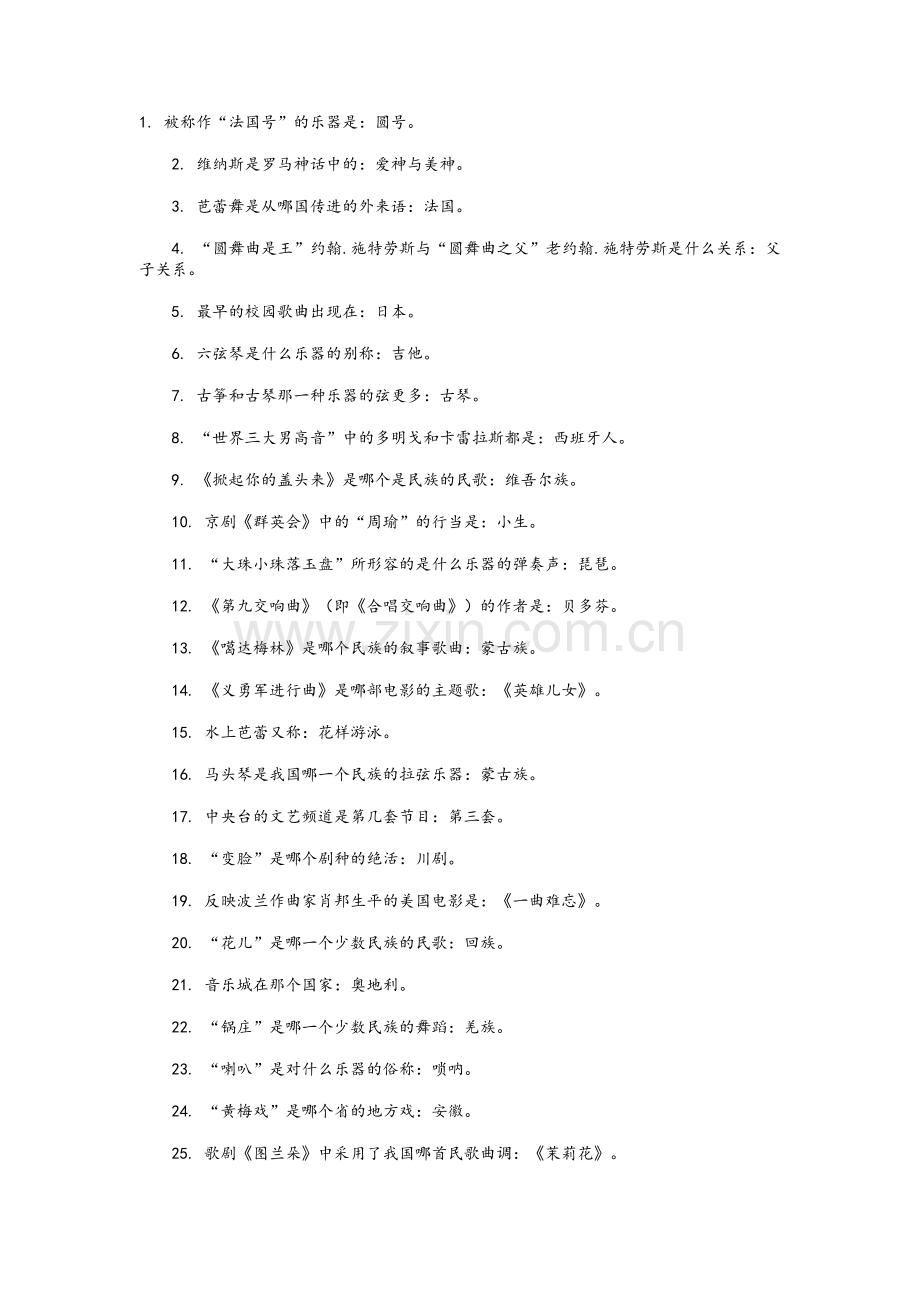 音乐常识100题.doc_第1页