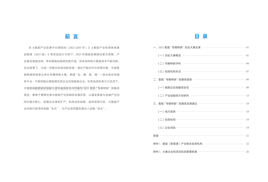 2023年氢能专精特新大赛投融资分析报告.pdf_第2页