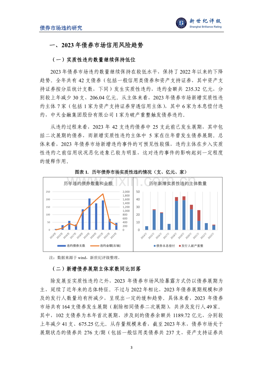 2023年债券市场信用风险分析及2024年展望.pdf_第3页