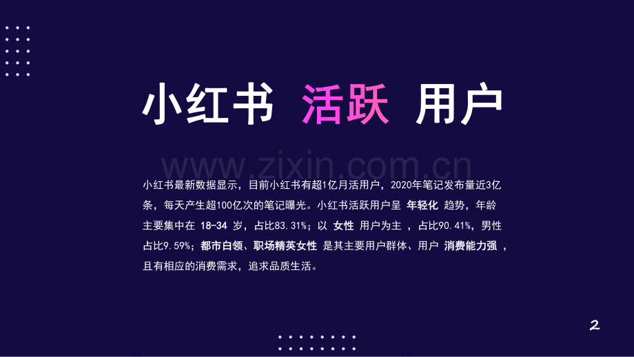 小红书活跃用户画像趋势报告.pdf_第2页