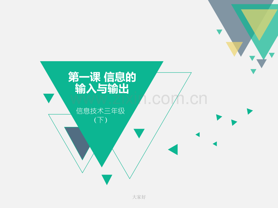 信息的输入与输出.ppt_第1页