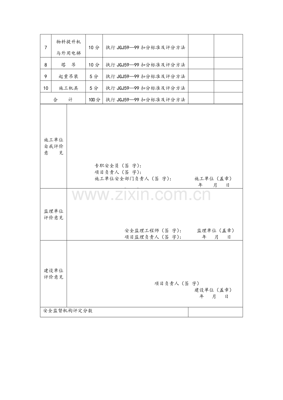 安全文明施工阶段性评价表.doc_第3页