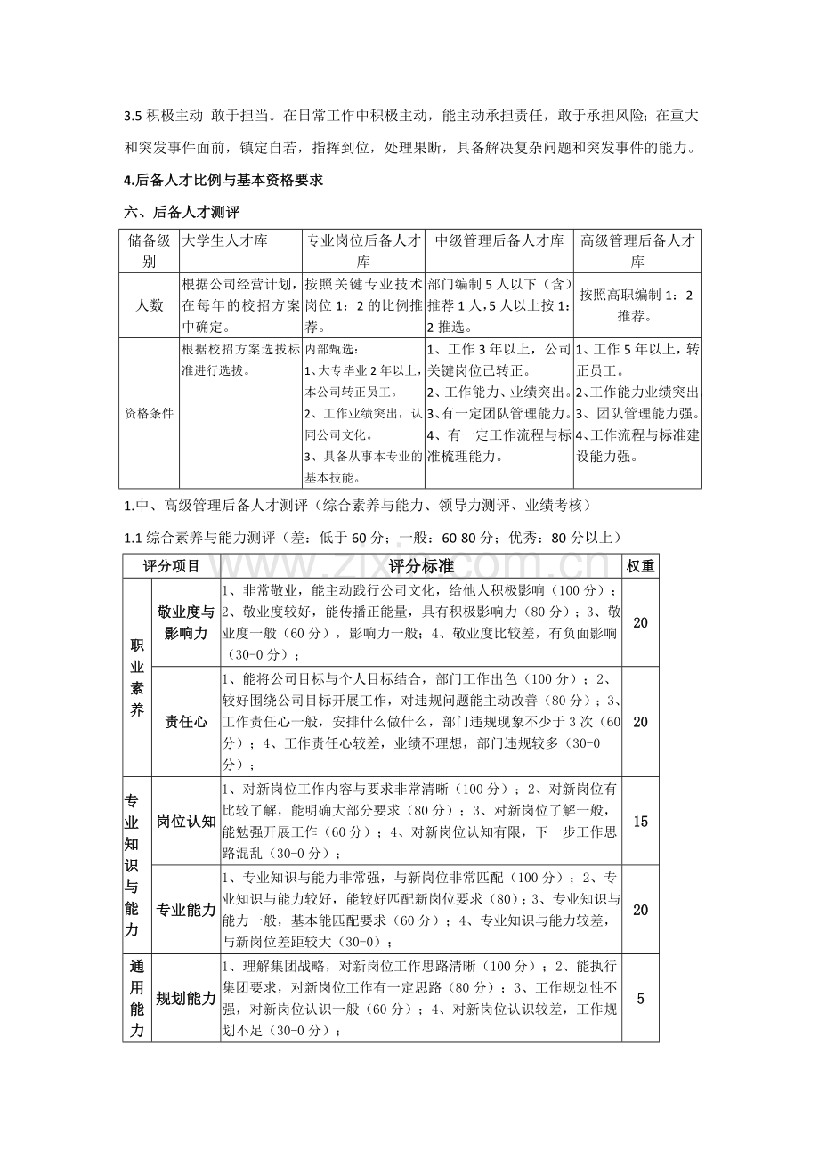 人才梯队盘点与培养方案.doc_第3页