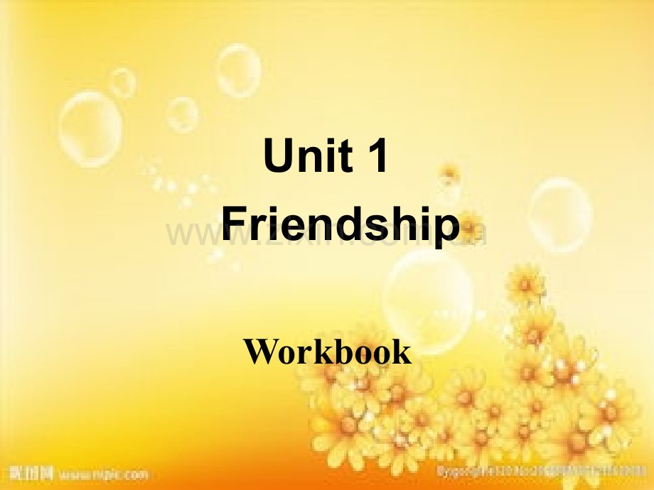 人教版高中英语必修一UNIT1-Workbook.ppt_第2页