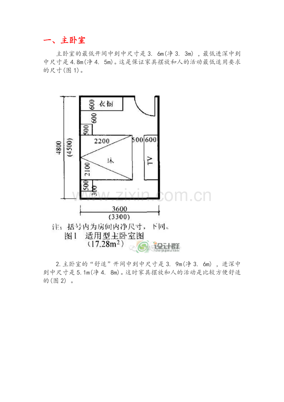 住宅房间的合理尺寸.doc_第1页