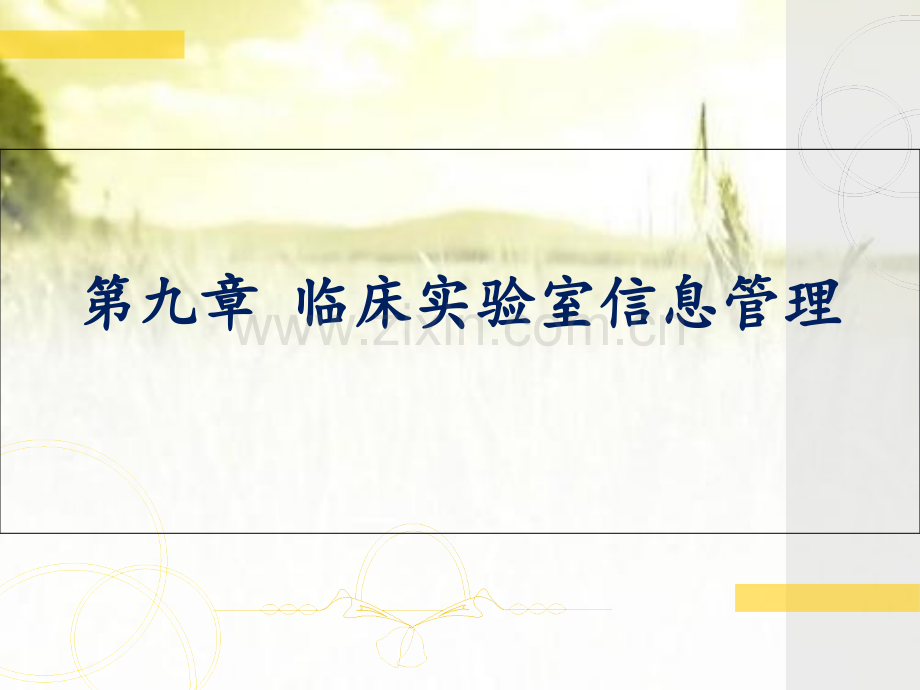 临床实验室信息管理课件-.ppt_第1页