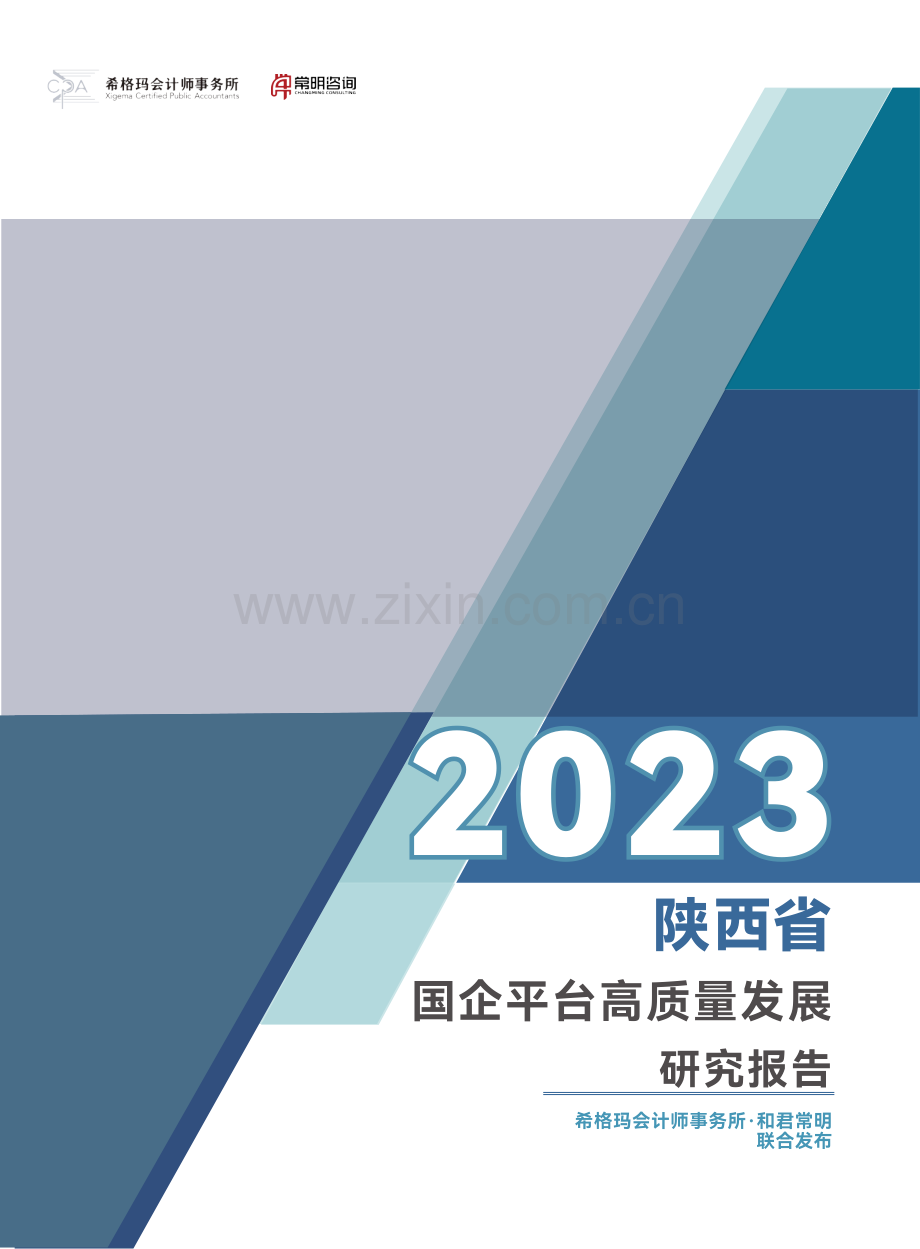 陕西省国企平台高质量发展研究报告2023.pdf_第1页