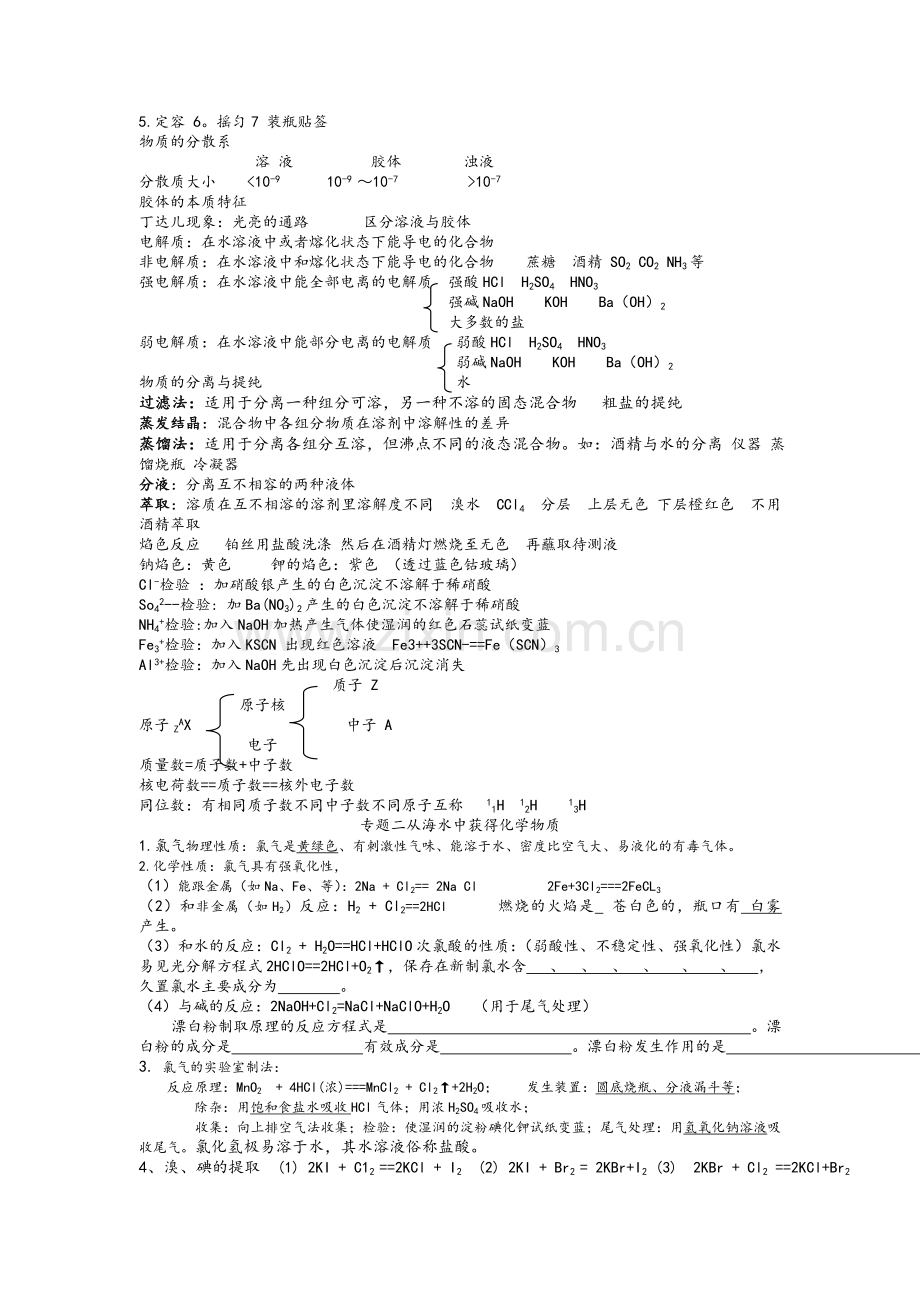 高二化学会考知识点整理.doc_第2页