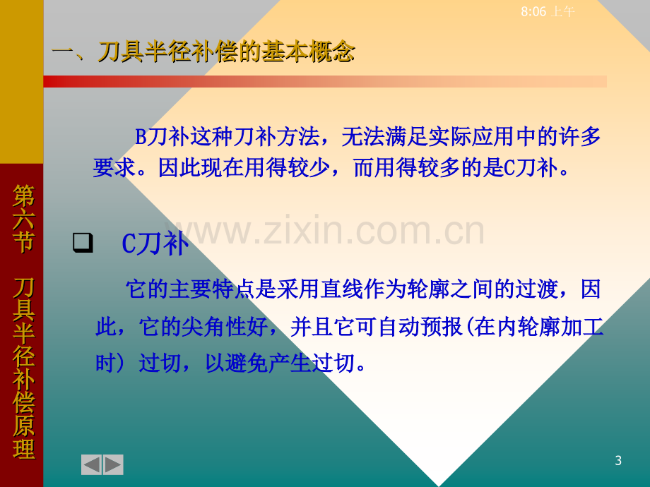 第三章插补计算原理刀具半径补偿与速度控制4.pptx_第3页